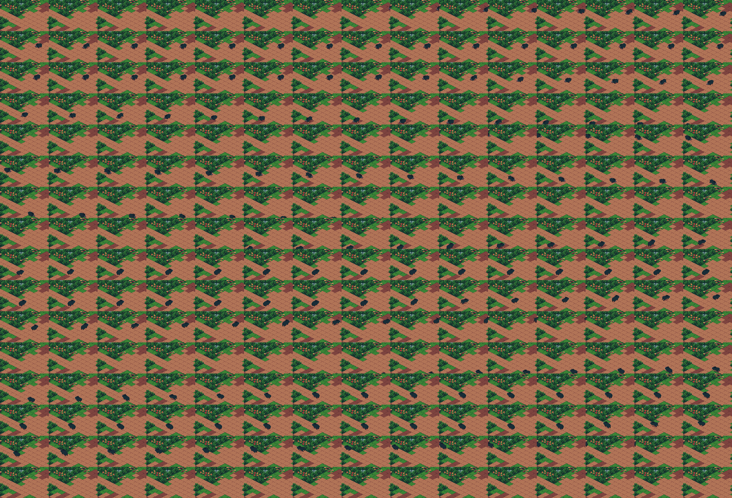 Title screen spritesheet